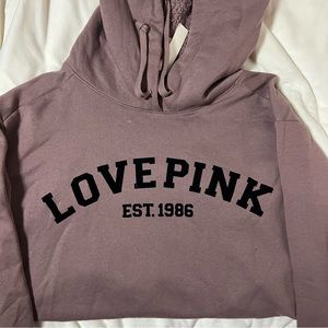 Pink Victoria Secret Purple hoodie